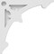 Ekena Millwork Sellek Architectural Grade PVC Corbel, 1 7/8"W X 18"D X 18"H CORP01X18X18SK - alternate 4